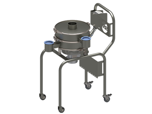 E400 sieve with grading configuration